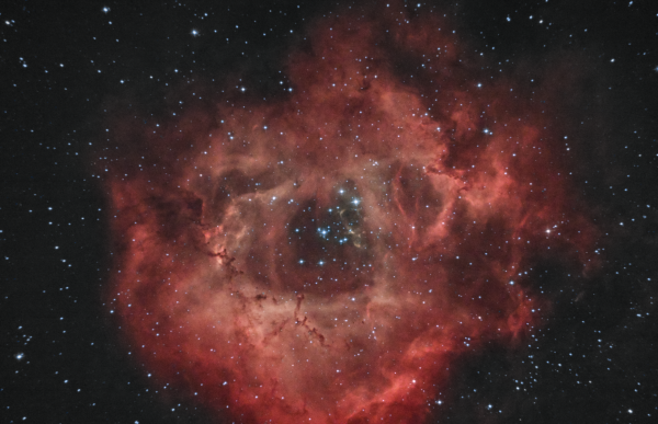 Rosette Nebula, NGC 2237 - Astrophotography