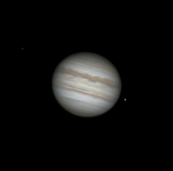 Jupiter, Europa, and Callisto 07/25/20 - Astrophotography