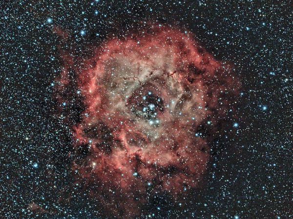 NGC2244-The Rosette Nebula in OSC - Astrophotography