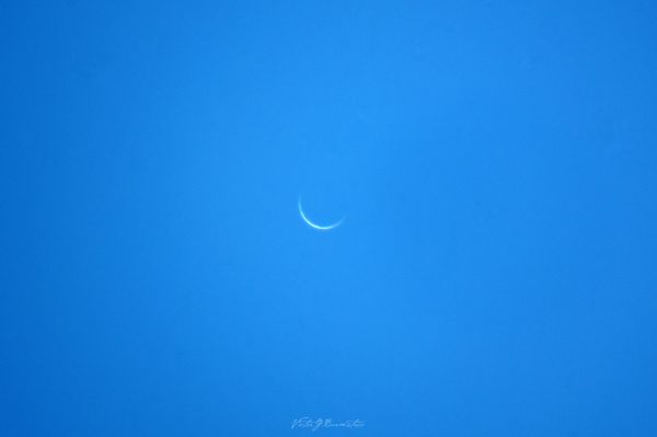 Венера на дневном небе - Astrophotography