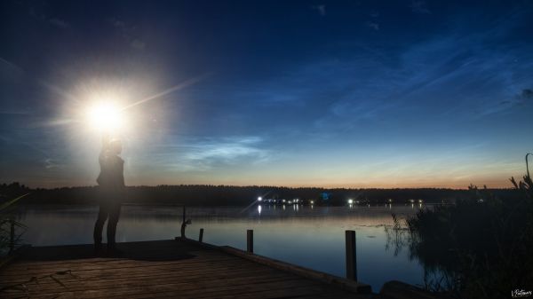 Noctilucent clouds - Astrophotography