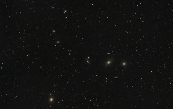 Markarian's Chain - Astrophotography