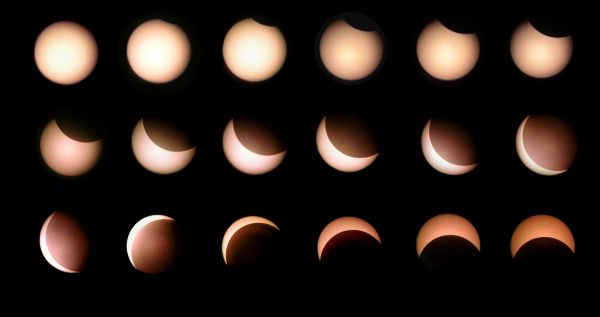 Partial solar eclipse on March 30, 2006 - Astrophotography