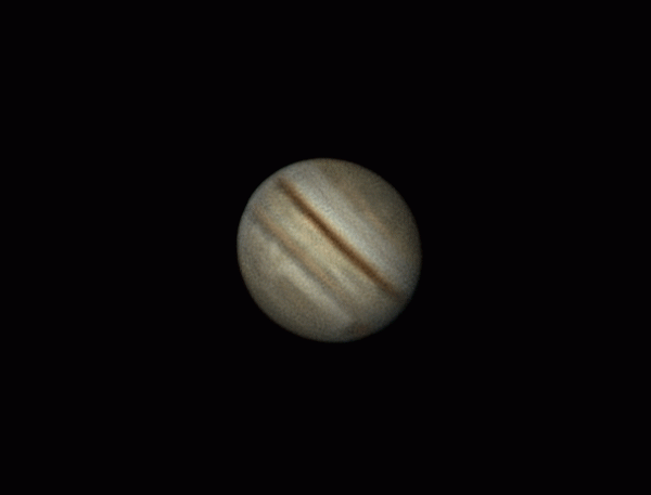 Rotation of Jupiter - Astrophotography