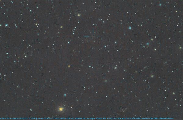 C/2023 X1 Leonard - Astrophotography