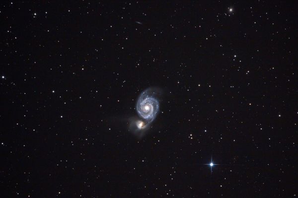 Whirlpool Galaxy - M51 - Astrophotography