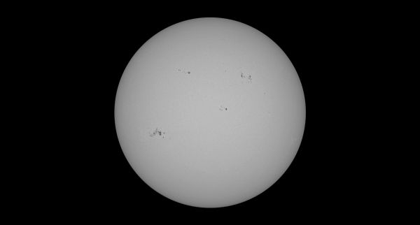 Sunspots on June 1 - Astrophotography