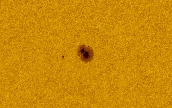 2017.09.16 Sun AR2680 (2 frames animation) - Astrophotography