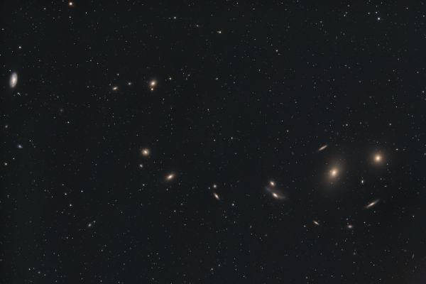Markarians Chain - Astrophotography