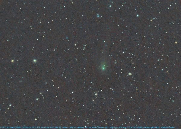 C/2022 A2 PanSTARRs - Astrophotography