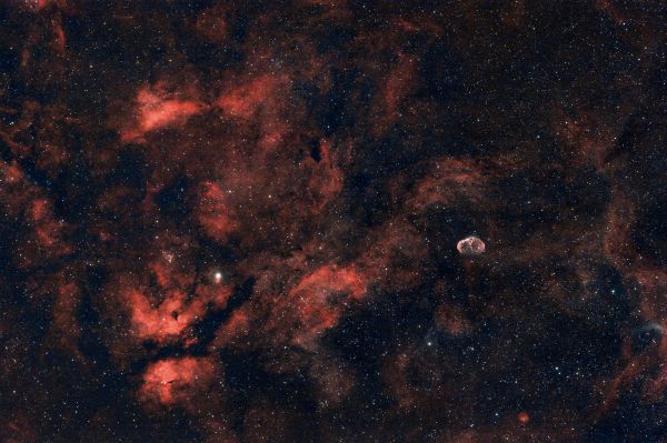 Sadr & NGC6888 region - Astrophotography