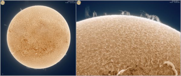 Solar Chromosphere on June 30, 2024 - Astrophotography