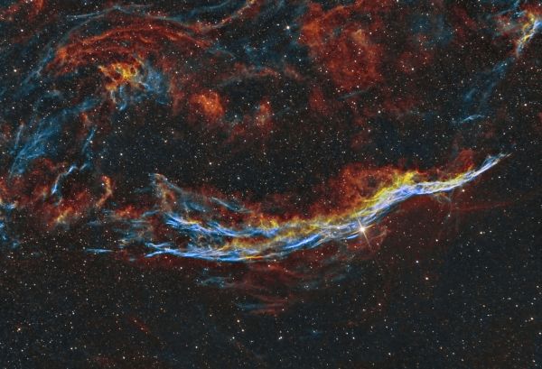 Witch's Broom Nebula (NGC 6960) - Astrophotography