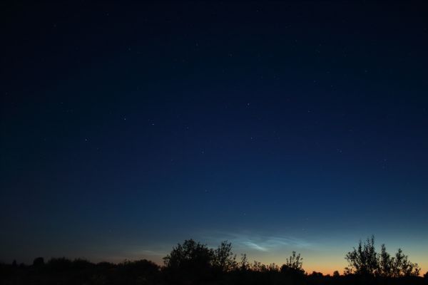 Noctilucent clouds - Astrophotography
