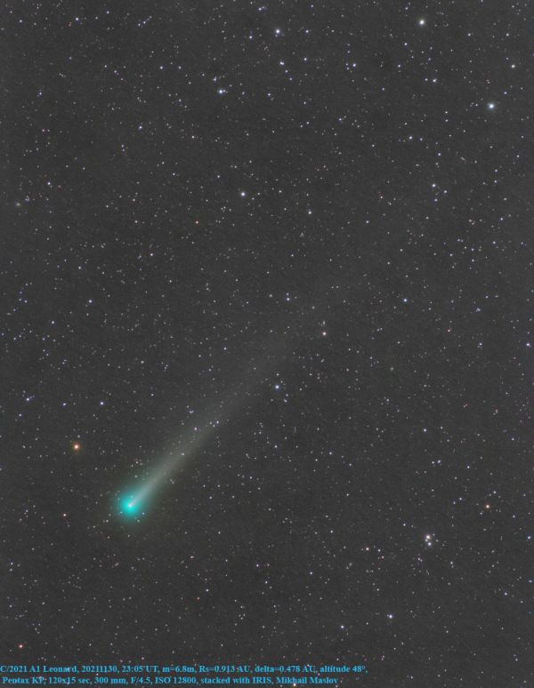 C/2021 A1 Leonard - Astrophotography