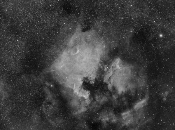 The North America Nebula and the Pelican Nebula - Astrophotography