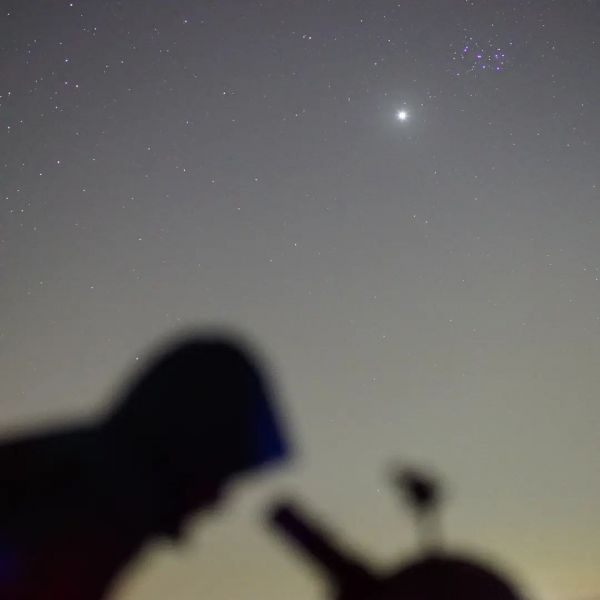 During observations - Astrophotography