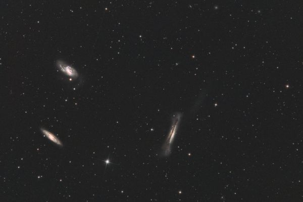 M66,M65, NGC3628 Leo Triplet - Astrophotography