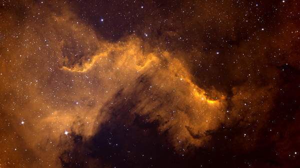 Space dog (NGC7000) - Astrophotography