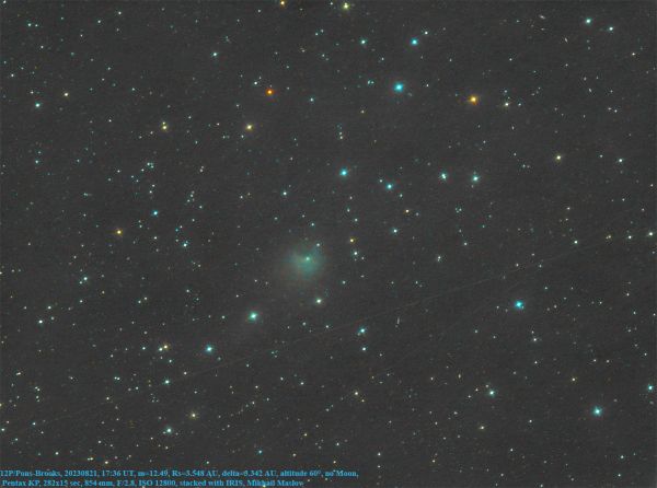 12P/Pons-Brooks - Astrophotography