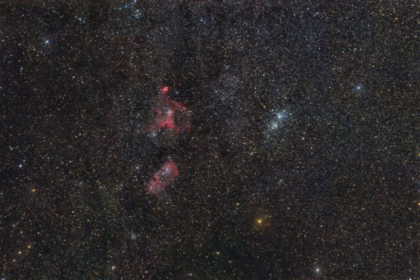 The Soul and Heart Nebulae, x&h Persei - Astrophotography