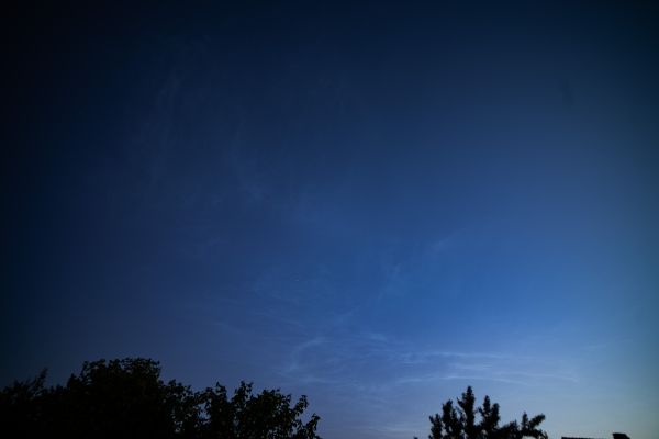 Noctilucent clouds - Astrophotography