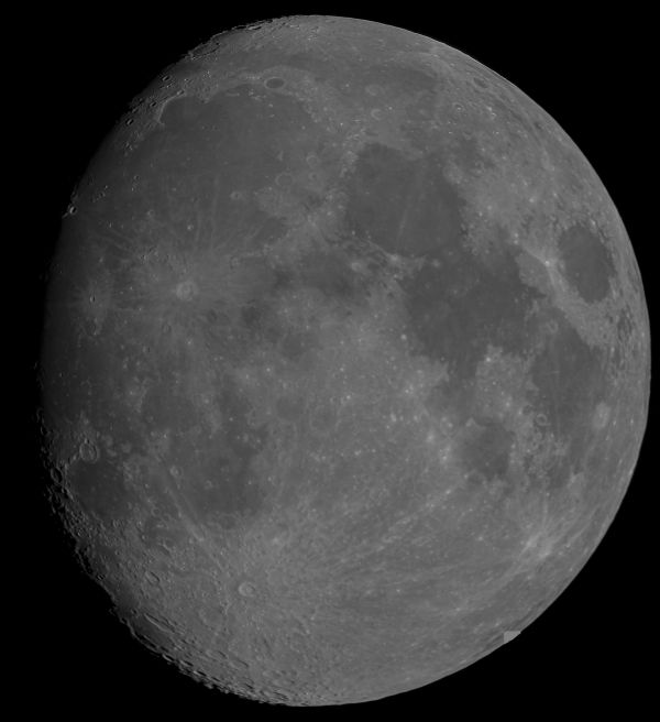 Lunar panorama from January 14, 2022. - Astrophotography