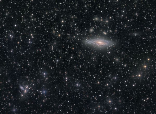 Stephan's Quintet, NGC 7331 - Astrophotography