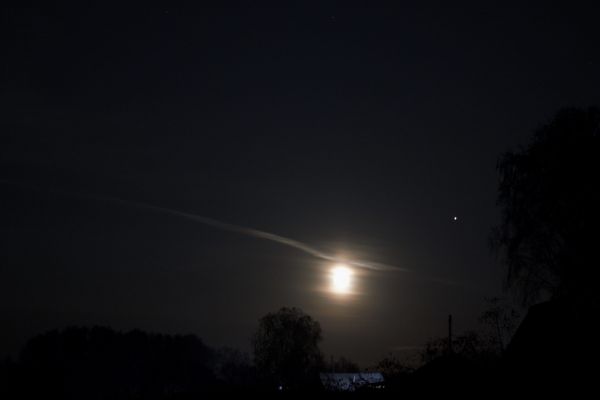 Moon and Venus - Astrophotography