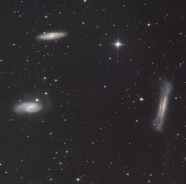 The Leo Triplet - Astrophotography
