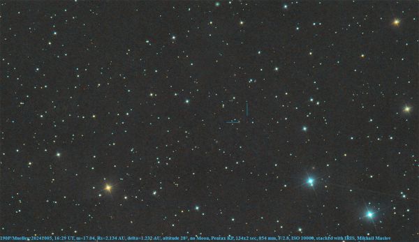 190P/Mueller - Astrophotography