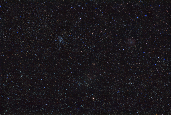 M35 - Shoe-Buckle CLuster ; NGC2174 - Monkey Head Nebula ; IC443 - Jellyfish Nebula - Astrophotography