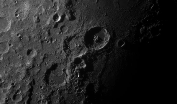 The Moon, craters Theophilus, Cyrillus, Catharina - Astrophotography