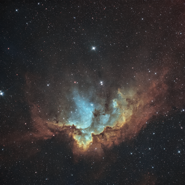 NGC 7380 The "Wizard" Nebula - Astrophotography