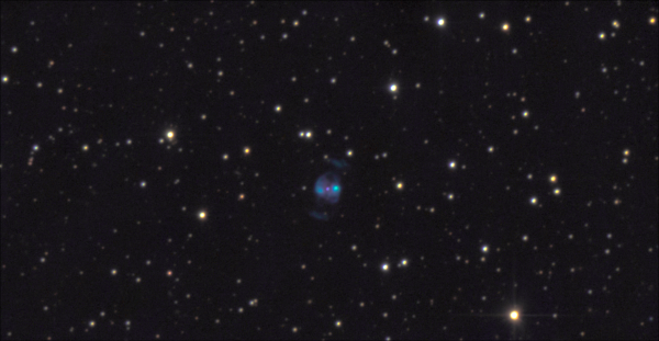 NGC 2371. A planetary nebula in Gemini. - Astrophotography