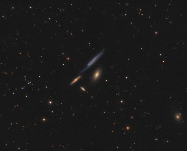 The Box, galaxy group Hickson 61 (HCG 61) - Astrophotography
