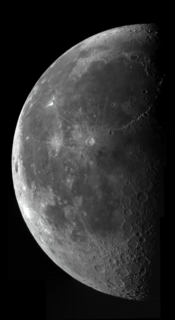 Lunar Panorama - Astrophotography