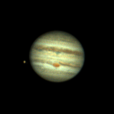 Jupiter + Ganymede 06.07.2020 - Astrophotography
