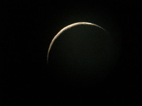 Waxing Crescent - Astrophotography