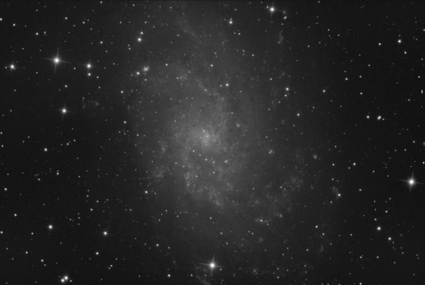 Galaxy M33 in the constellation Triangulum - Astrophotography