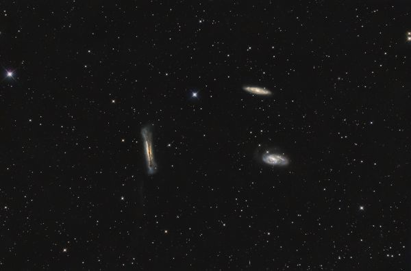 leo triplet (2022) - Astrophotography