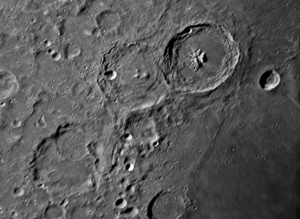 Theophilus, Cyrillus, Catharina - Astrophotography