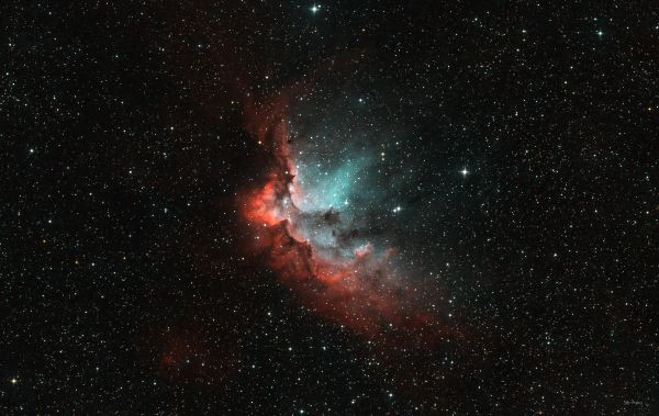 NGC 7380 (The Wizard Nebula) - Astrophotography