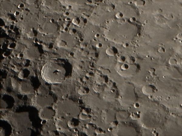 Tycho Crater - Astrophotography