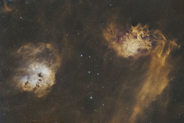 IC405+IC410 - Astrophotography