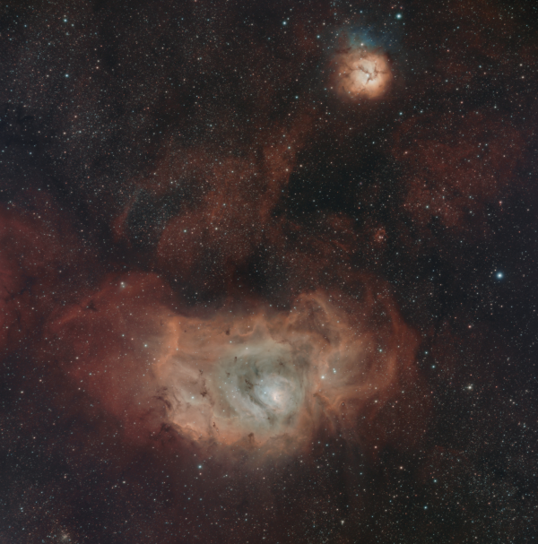 M8 "Lagoon" nebula - Astrophotography