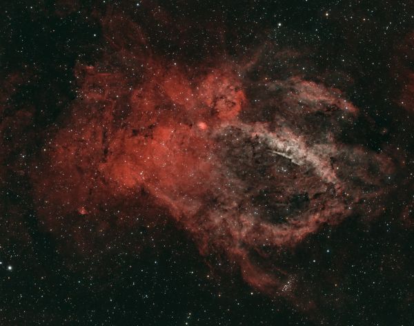 SH2-157 Lobster Claw in two files - Astrophotography