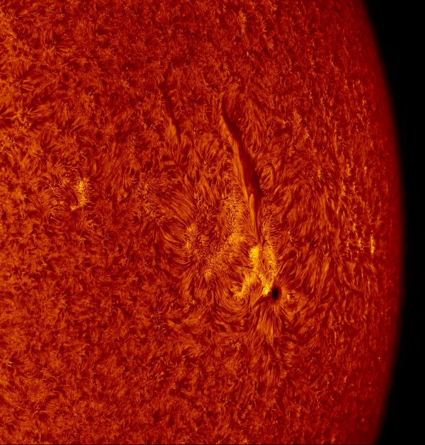 2016.03.26 Sun AR2524 H-Alpha - Astrophotography