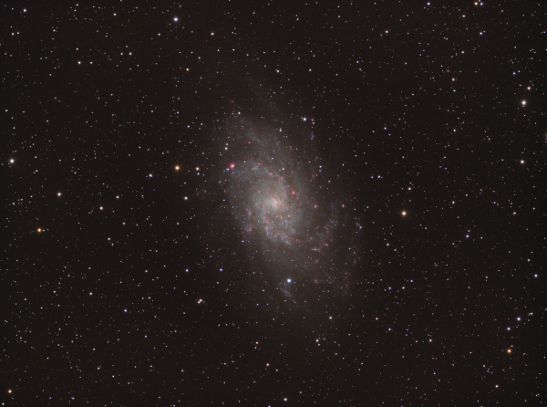 M 33 Triangulum Galaxy HaRGB - Astrophotography