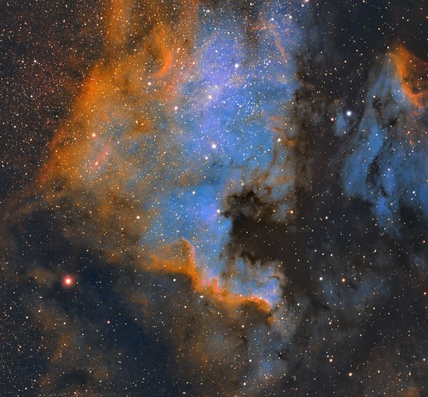 North America and the Pelican's Beak - Astrophotography